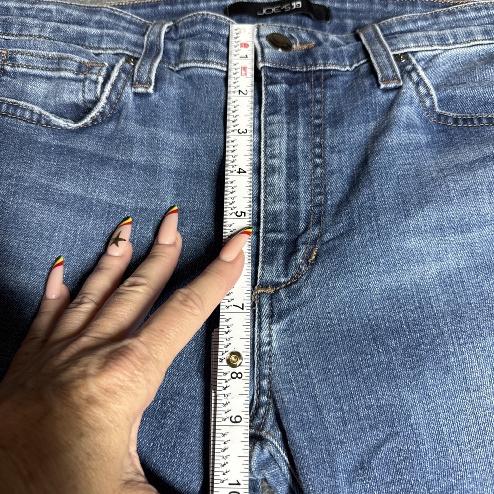 Joes Jeans Womens 30 Denim Flawless The Icon Mid Rise Skinny Ankle Medium Wash - Picture 10 of 13